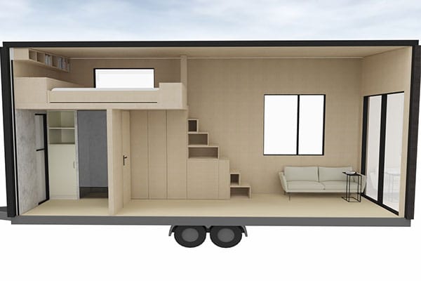 Mietunterkünfte 24 Tiny House "Steenfelde"