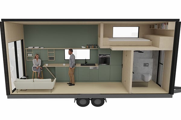 Mietunterkünfte 23 Tiny House "Steenfelde"