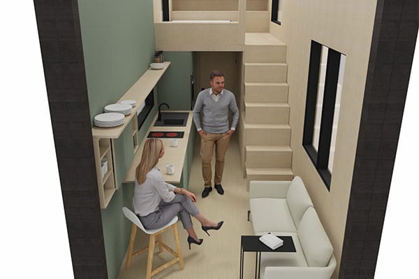 Mietunterkünfte 25 Tiny House "Steenfelde"